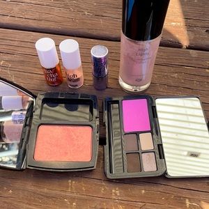 Face makeup bundle benefit Lancôme Bobbi brown blush high beam cha cha watts up